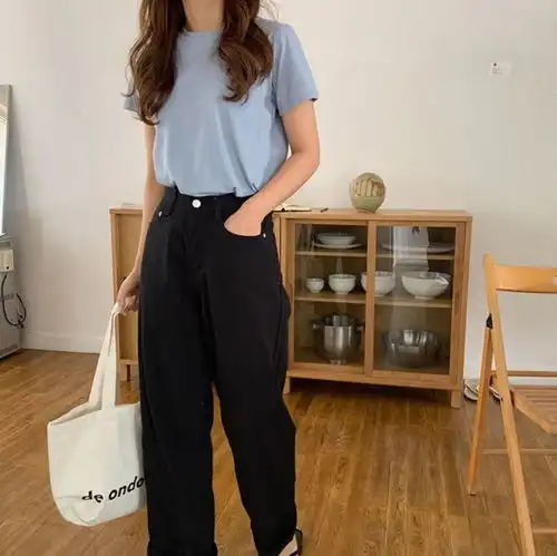 奶油蓝色系穿搭,你爱了吗减龄又温柔的治愈穿搭就是这款啦