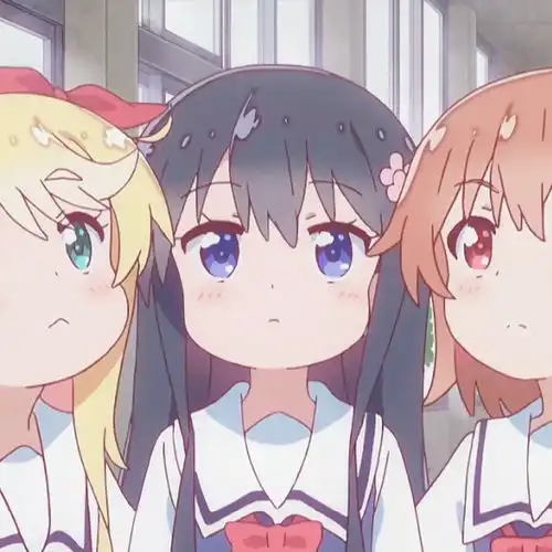 动漫闺蜜头像三人可爱番名天使降临到堆糖,美图壁纸兴趣社区