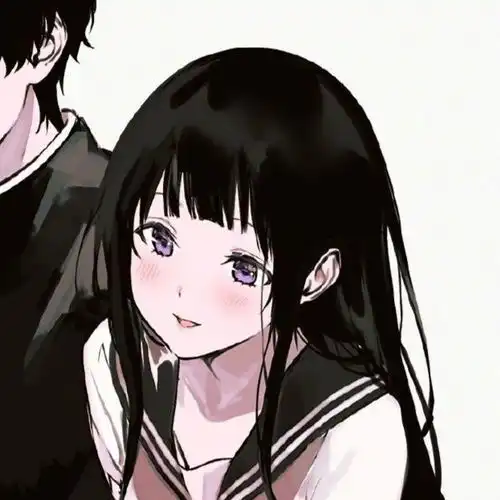 温柔可爱小众动漫情侣头像150