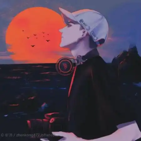 成熟个性时尚超酷高冷动漫男头高清头像图片