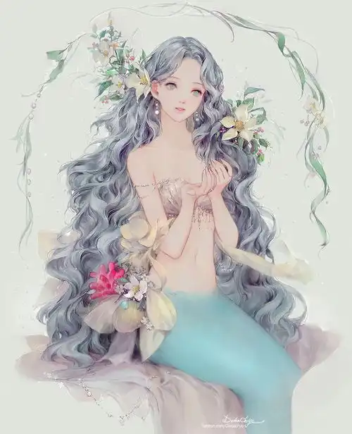 收集一组唯美细腻的插画人物系列图