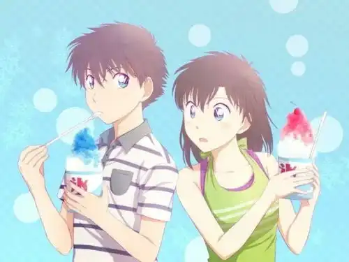 x对青梅竹马的小情侣,你最看好谁