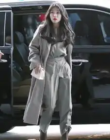 韩系大衣搭配男郑恩地