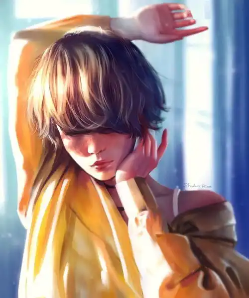 送一波韩系男生头像图层