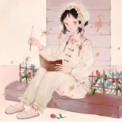 人物插画唯美系列动漫