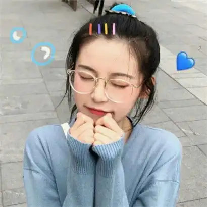 绿色系列独处遮脸女生头像抖音女生