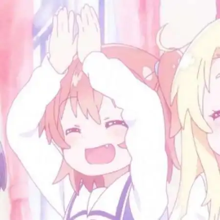 蓝色系姐妹头像卡通男生