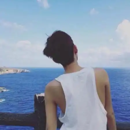 男生头像唯美夏季清爽干净的男生