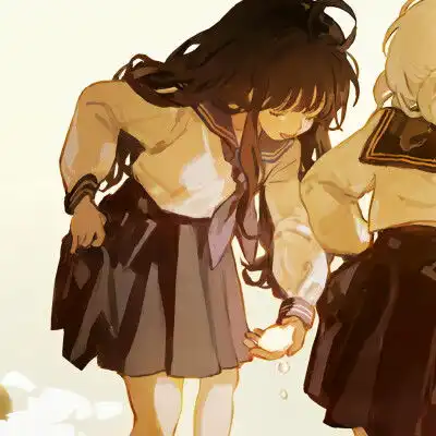 玩偶闺蜜头像可爱闺头库洛米x美乐蒂