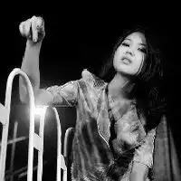 个性冷系女生头像图片黑