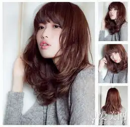 16款清纯甜美系女生发型中发设计甜美动人