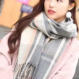 围巾女秋冬季韩版学生百搭加厚情侣日系毛线围巾少女软妹围脖男士