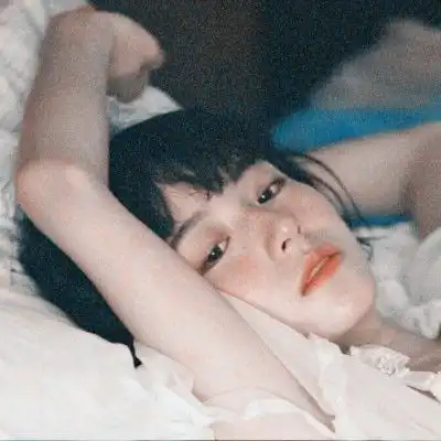 文艺清新唯美头像女生,好看暖色系看着很舒服