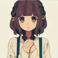 短发女生头像卡通长发