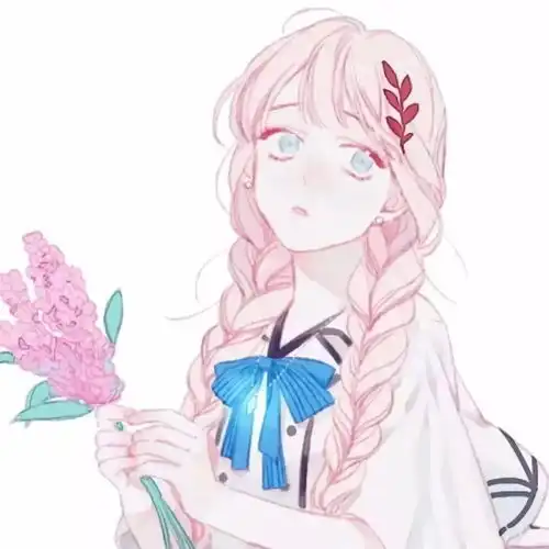 清冷破碎感头像女动漫玫