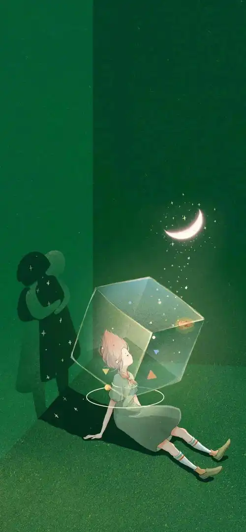 个性绿色系手机壁纸