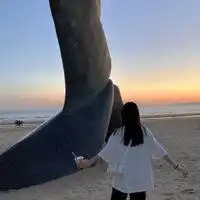 烟台能看海上日落的地...纪念啊的此刻十六番