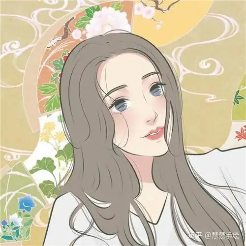 卡通手绘头像女可爱好看的动漫头像手绘适合永久做头像的图片