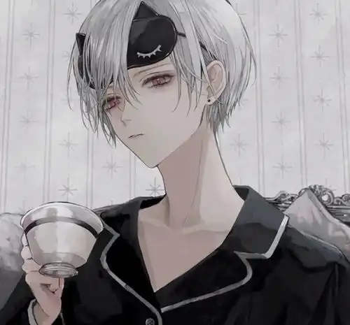 头像男丧系卡通动漫