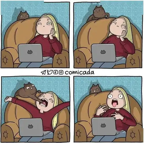 漫画猫咪和人