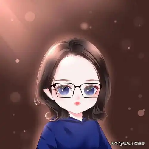 2022年最美短发卡通头像,真人照片变漫画头像,气质洋气又好看