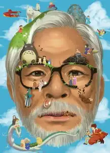 宫崎骏风格的动漫头像