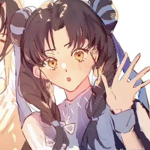 超甜蜜的王者情侣头像,东方曜和西施太有爱了,这谁顶得住