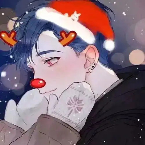 头像壁纸最好的圣诞礼物,是你