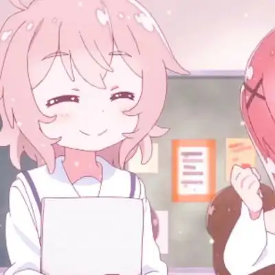 可爱软萌粉嫩动漫卡通手绘头像