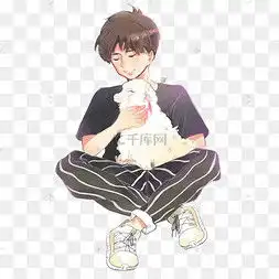 抱小羊图片抱小羊图片素材免费下载千库网