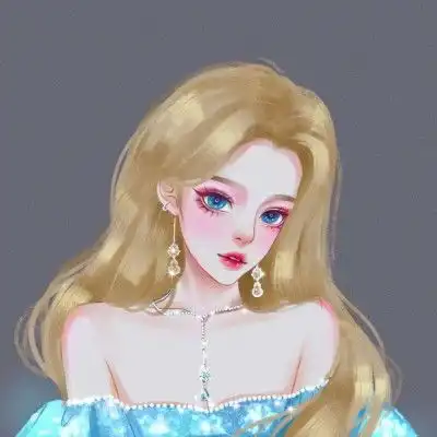 唯美古风女头予我漫天星辰,月落星沉入眼