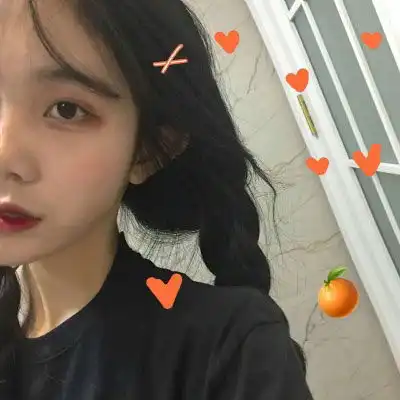 超火小女生可爱涂鸦头像涂鸦真人可爱女生头像