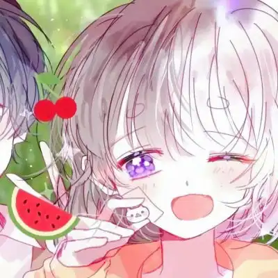 二次元萌系头像情侣孔明