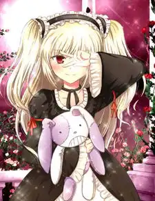 粉色头发抱兔子玩偶的女生是哪部动漫人物