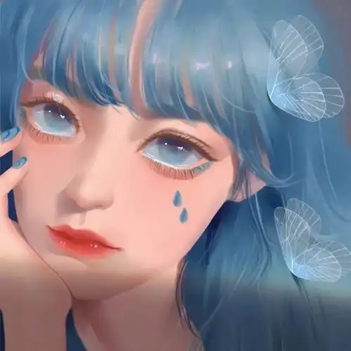 蓝色女头theabouttimetheme