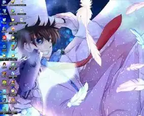 我的桌面变成这样了屏幕变的很模糊而且软件的快捷标致也变黑了怎么办