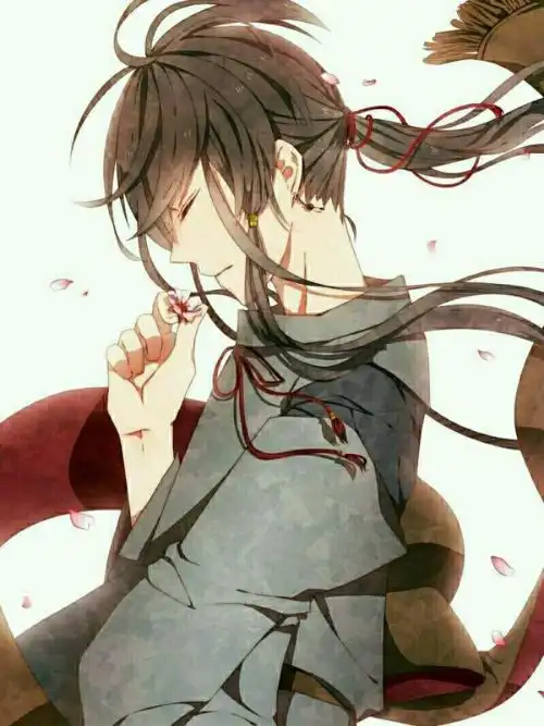 求古风诗意男卡通头像