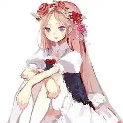 插画动漫二次元头像萌系女