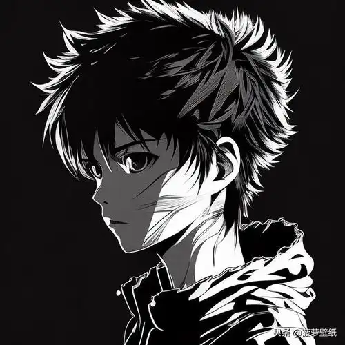 水墨风男孩,换头像换壁纸当情头