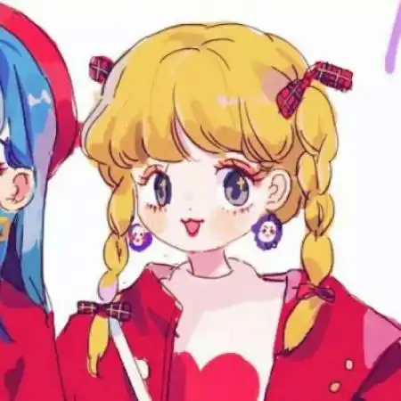 好看两姐妹头像,真人的有几对卡通的也有几对