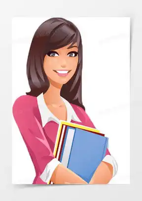 卡通人物简笔画老师