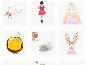 手绘日系小清新风景人物装饰插画png素材图片模板下载74.99mb其他大全生活工作