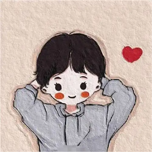 情侣对称头像可爱搞怪