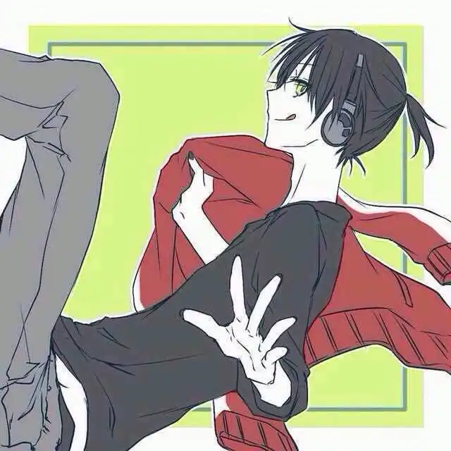 动漫男生头像最后你会发现和开心一样难的是早点睡腾讯新闻