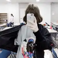 短发美女照片头像女生背影微信头像图片大全