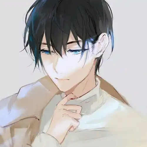 蓝眼血唇