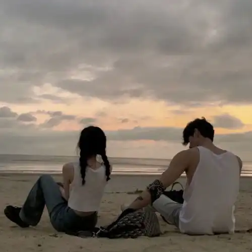 禁欲系情侣头像背影禁欲