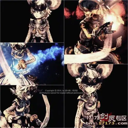 剑灵今日高清美图推荐超帅灵族正太气功师