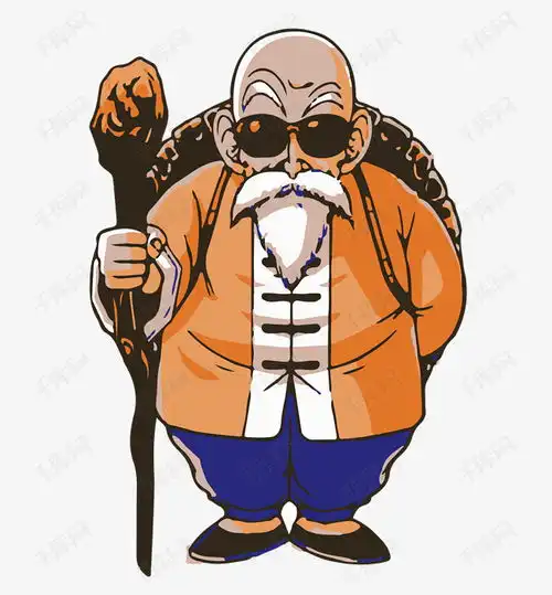 手绘七龙珠龟仙人素材图片免费下载高清png千库网图片编号9192451