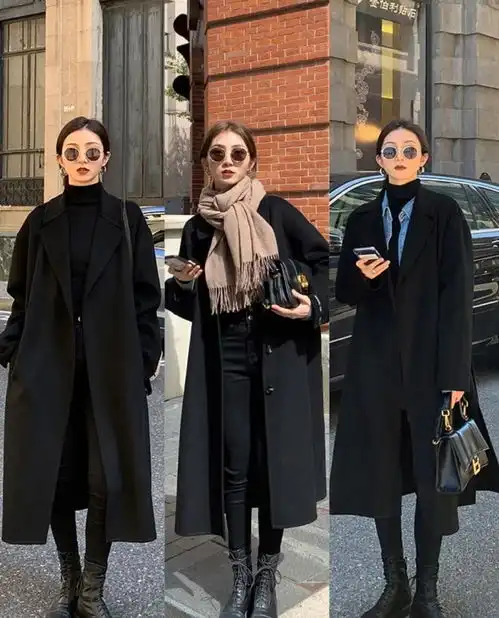 冬季韩系大衣穿搭指南,从款式到搭配实用好借鉴,温暖又有气质